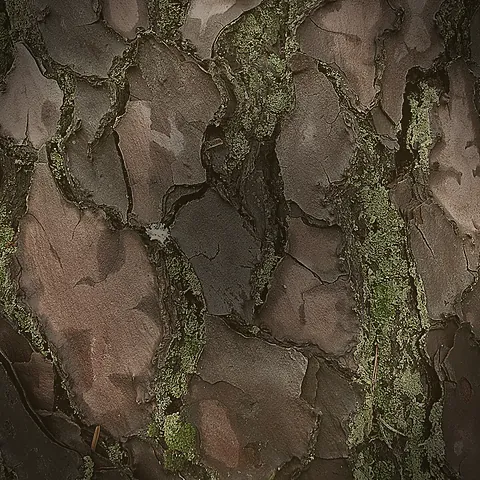 Maritime pine bark close-up